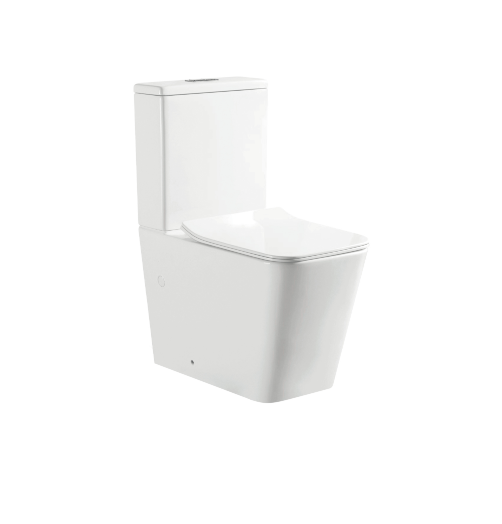 ACQUA-II RIMLESS GLOSS WHITE TOILET ZENMO