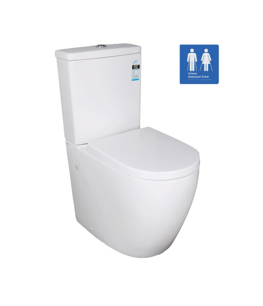AMBULANT 21 TOILET BACK TO WALL EXTRA HEIGHT 455 PAN