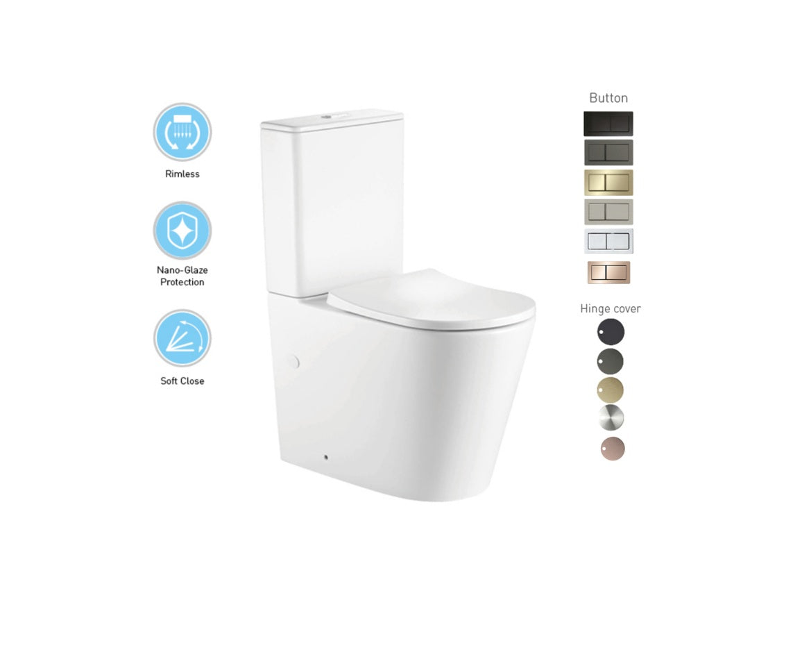 MILAN TORNADO GLOSS WHITE TOILET ECT ZENMO
