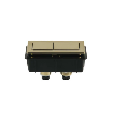 MATTE GOLD RECTANGLE CISTERN BUTTON