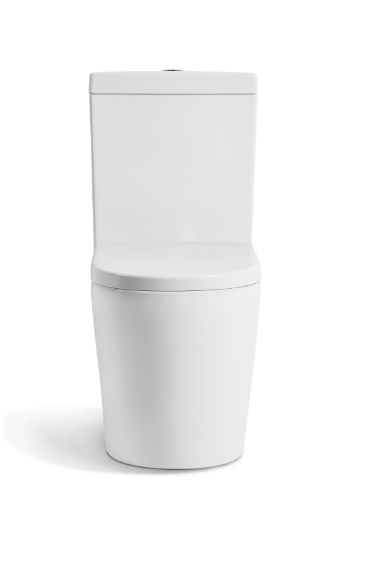 NEO 1 RIMLESS WALL FACED TOILET GLOSS WHITE thin seat
