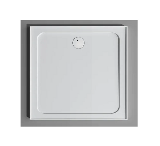 SMC 900 x 900 Rear Outlet Shower Base