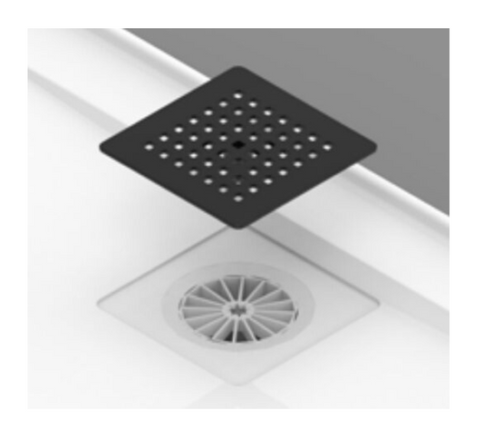 Black Matte Grate to suit ECO showerbase