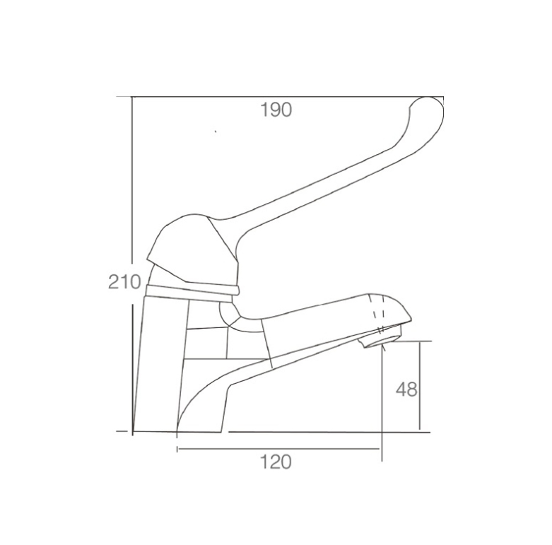 MOBI CARE Fixed Basin Mixer