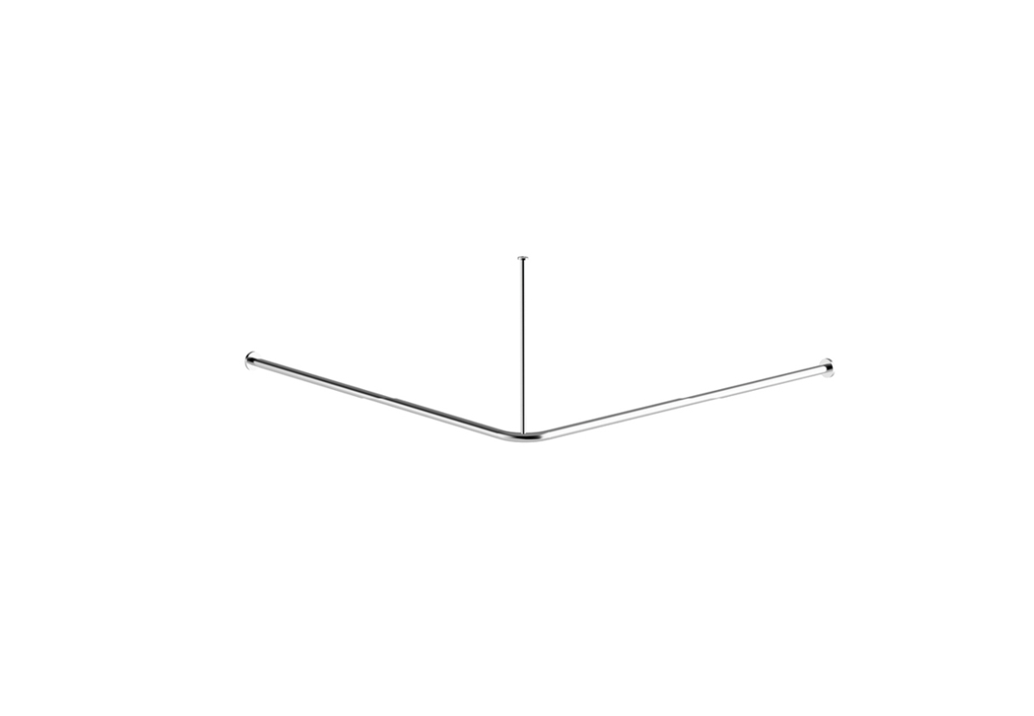 MOBI CARE Shower Curtain Rail Set 120cm x 120cm