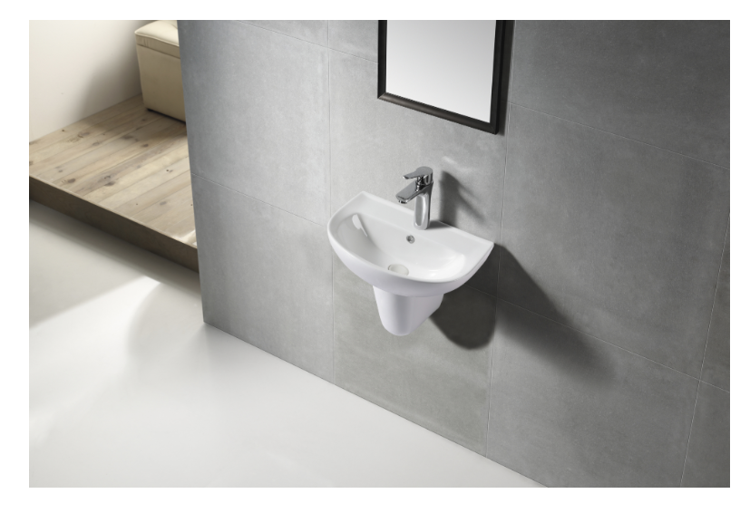 VOLA Wall Hung Basin and Shroud