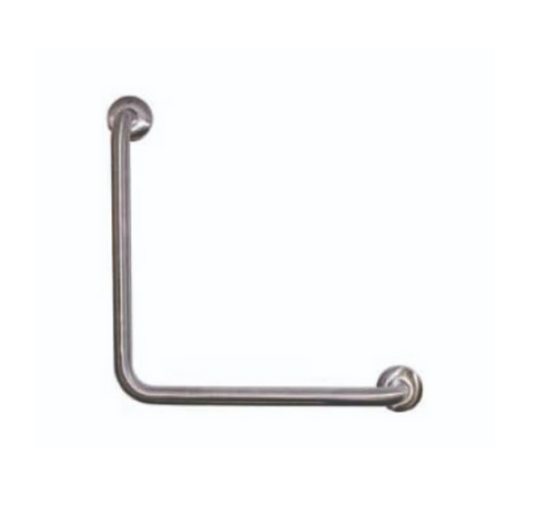 Brushed Stainless MOBI CARE 90 Degree Grab Rail