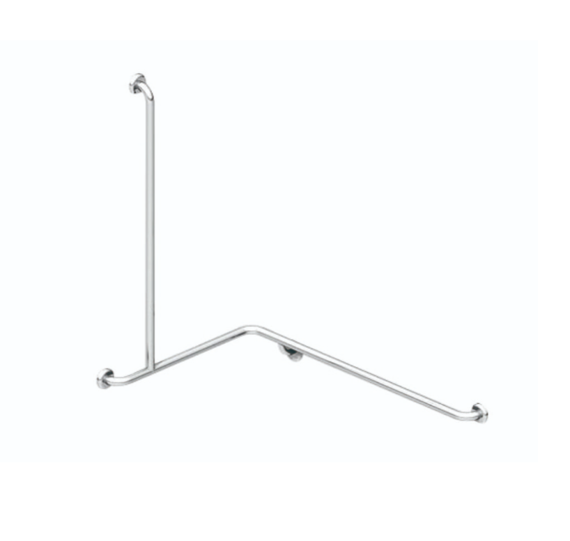 MOBI CARE L Shape with Extension Shower Rail (L /HAND)