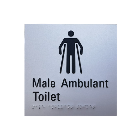 TP SIGN-MALE AMB AMBULANT