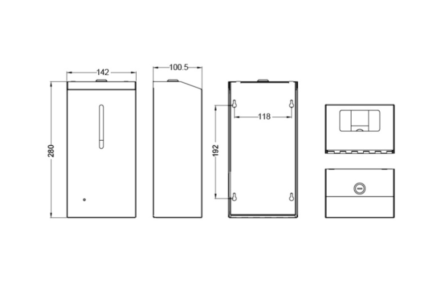 MOBI Soap Dispenser with Sensor
