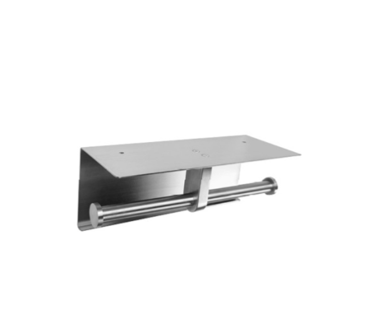 MOBI Double Toilet Roll Holder with Cover
