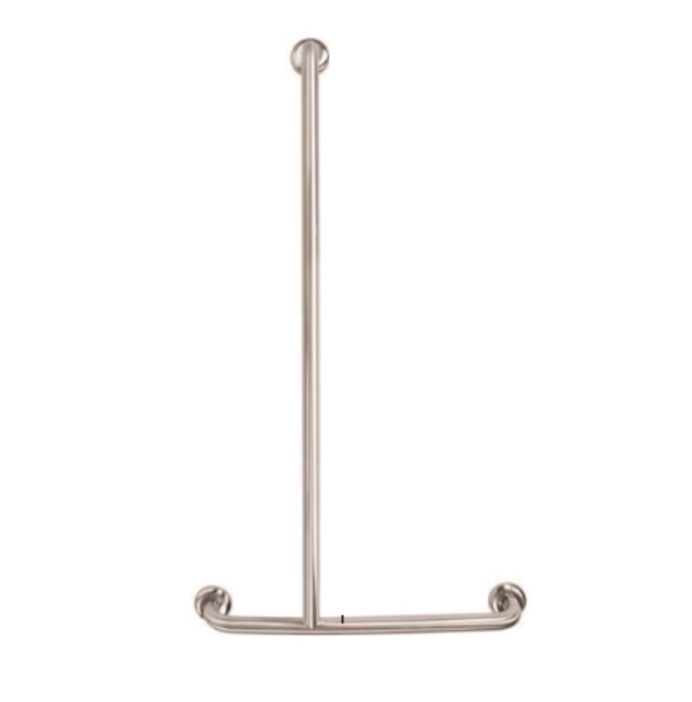 Matte Black TPG19L Shower Rail