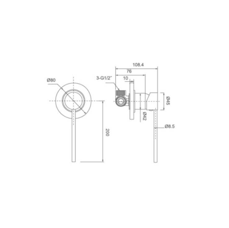 JESS CARE Shower Mixer