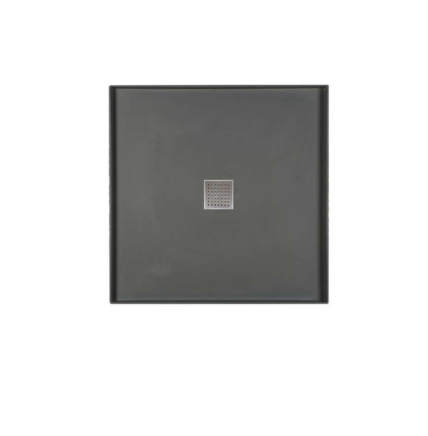 895x895x60mm SMC Tile Tray with Grate