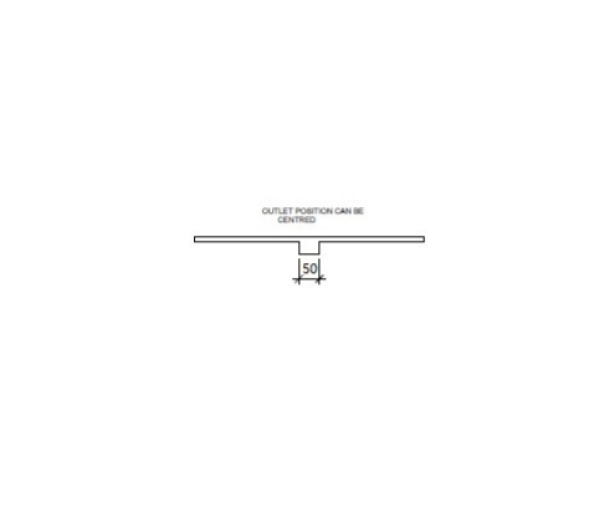 STAINLESS STEEL SHOWER GRATE 1100mm x 80mm