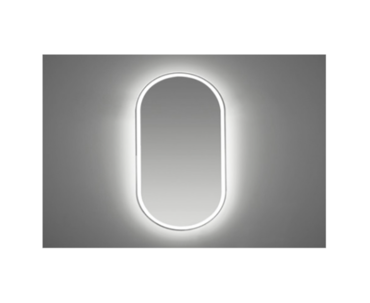 450 x 900mm ECLIPSE Oval LED Mirror