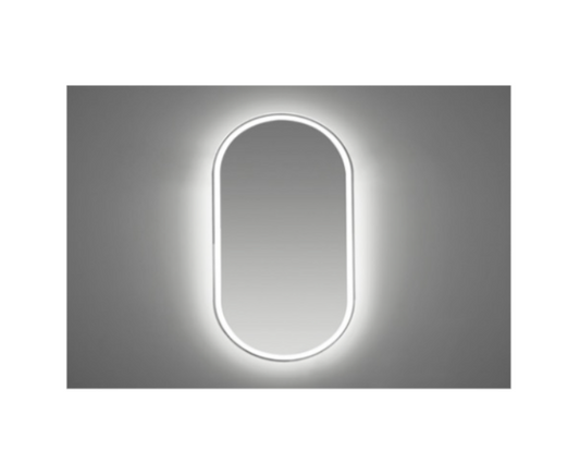 450 x 900mm ECLIPSE Oval LED Mirror