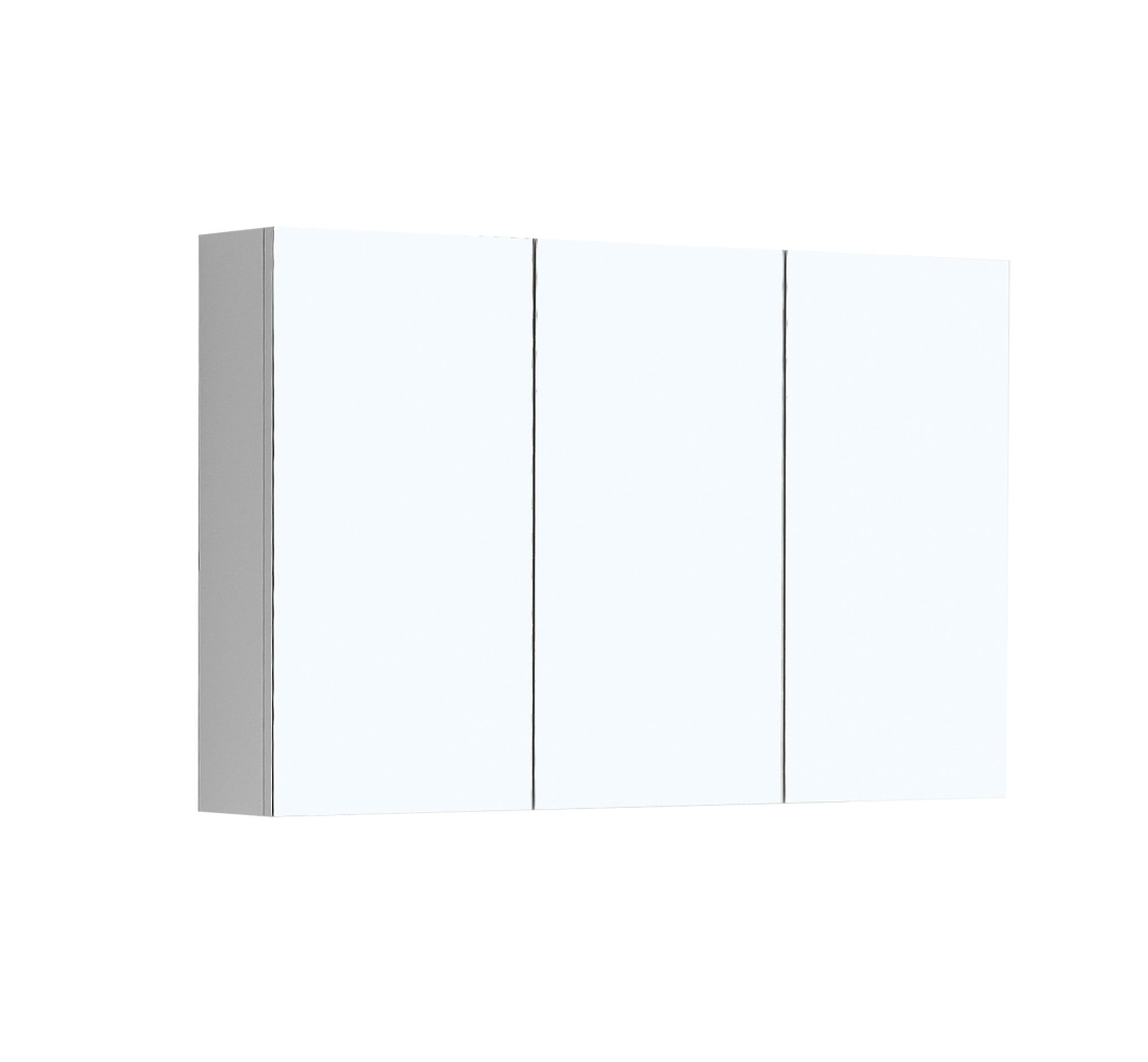 1200mm Mirror Cabinet Gloss White