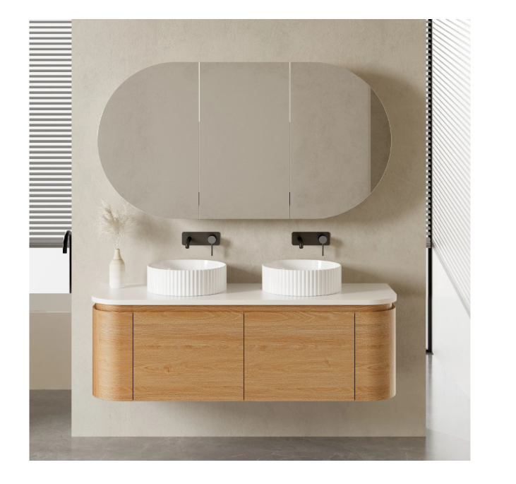 1500x800mm MILAN Mirror Shaving Cabinet