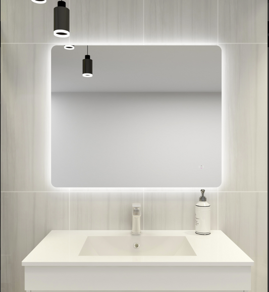 1200x800mm FRAMELESS LED RECTANGLE MIRROR