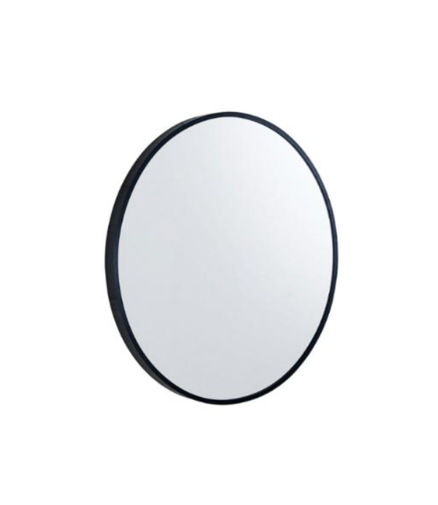 700mm MATTE BLACK FRAME MIRROR