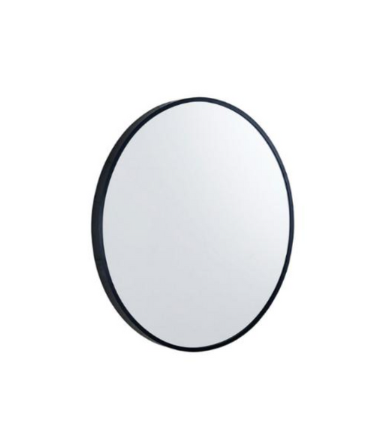 700mm MATTE BLACK FRAME MIRROR