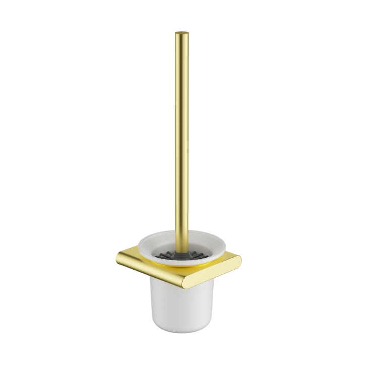 Coral Toilet Brush with Wall Holder - Available in 5 colours