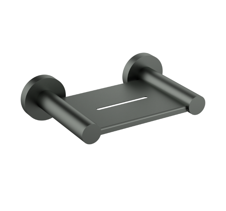 Nouveau Round Slimline Soap Holder - Available in 6 colours