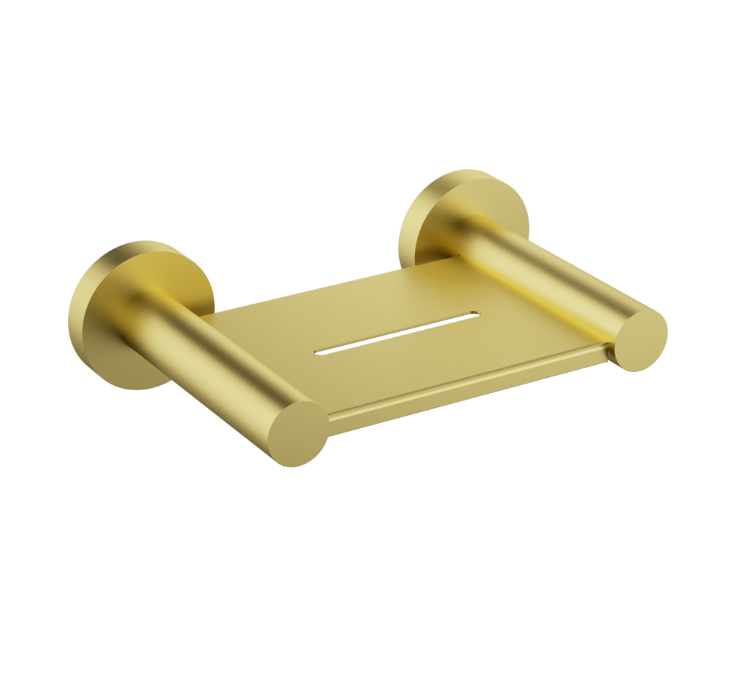 Nouveau Round Slimline Soap Holder - Available in 6 colours