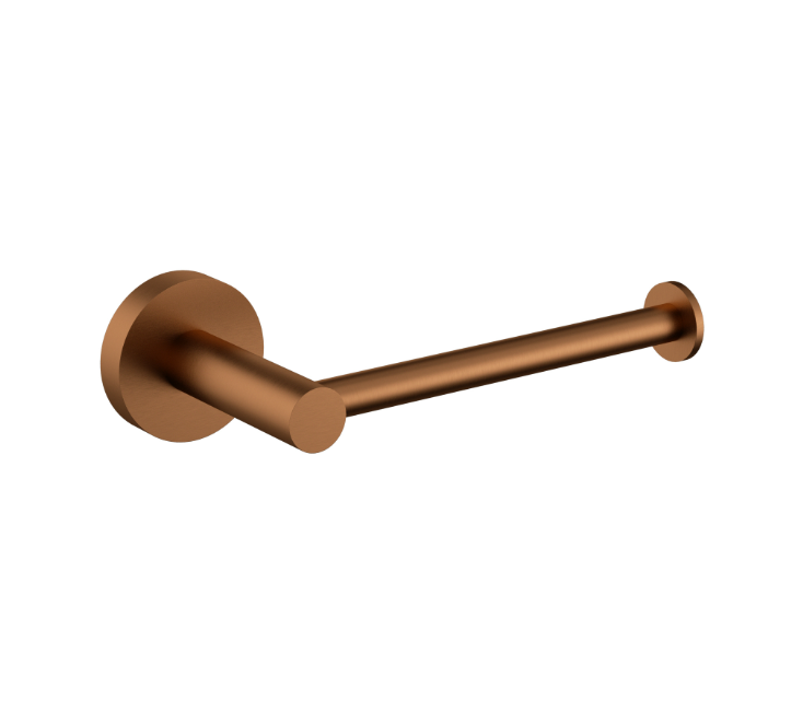 Nouveau Round Slimline Toilet Roll Holder - Available in 6 colours