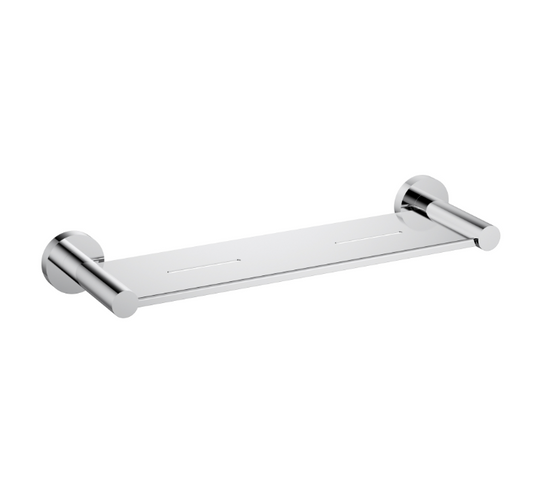 Nouveau Round Slimline Shower Shelf - Available in 6 colours