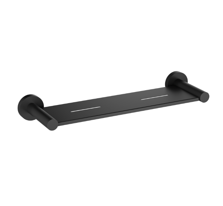 Nouveau Round Slimline Shower Shelf - Available in 6 colours