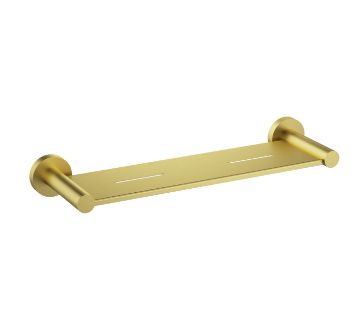 Nouveau Round Slimline Shower Shelf - Available in 6 colours