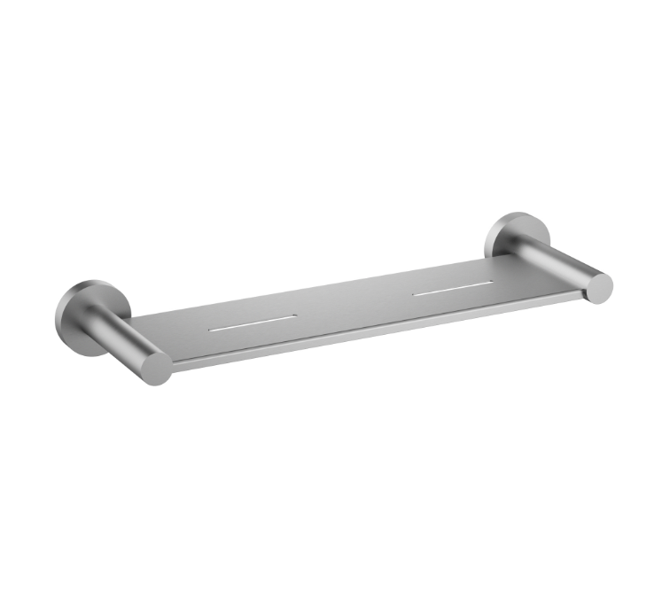 Nouveau Round Slimline Shower Shelf - Available in 6 colours