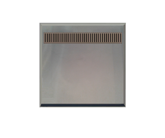 895x895x60mm SMC Tile Tray with Channel