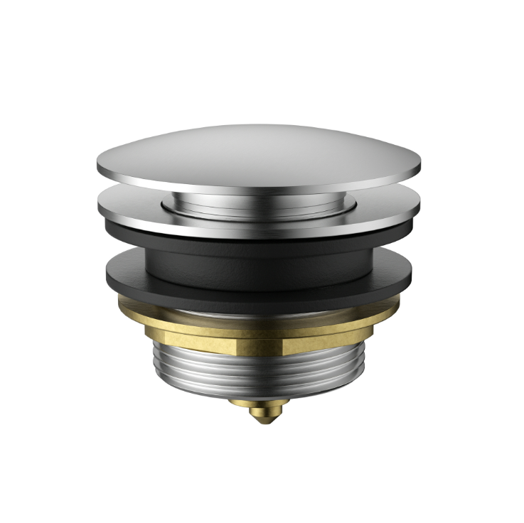 40mm Bath Pop-Up Plug With Removable Waste No Overflow - Available in 7 colours