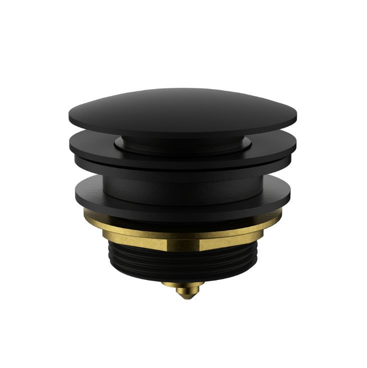 40mm Bath Pop-Up Plug With Removable Waste No Overflow - Available in 7 colours