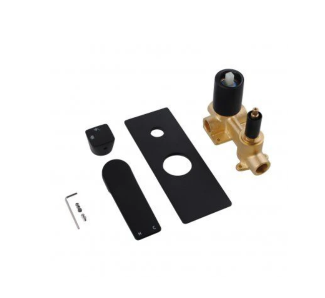 Rush Wall Divertor Mixer - Available in 4 colours