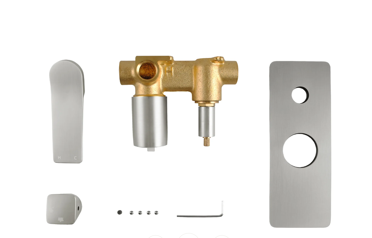 Rush Wall Divertor Mixer - Available in 4 colours