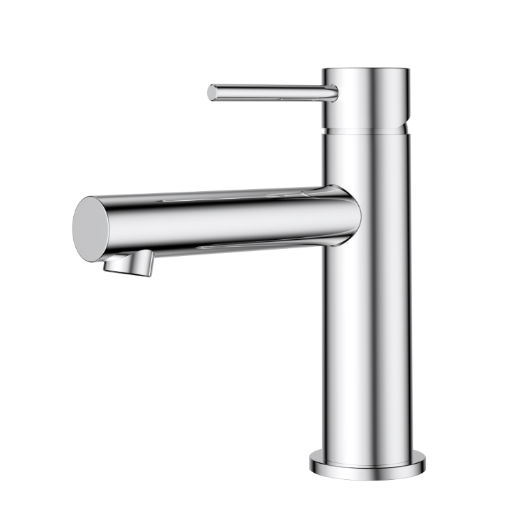 Nouveau Straight Short Basin Mixer - Available in 5 colours