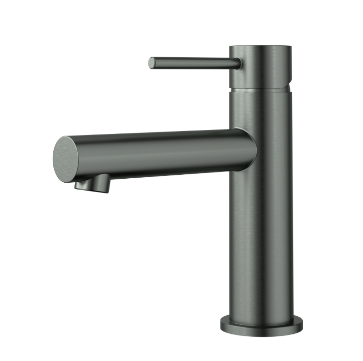 Nouveau Straight Short Basin Mixer - Available in 5 colours