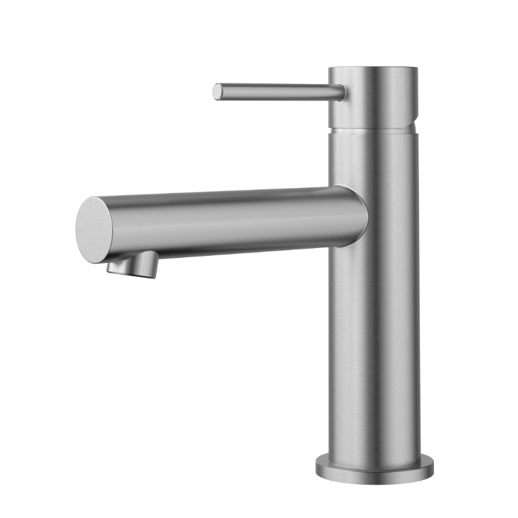 Nouveau Straight Short Basin Mixer - Available in 5 colours