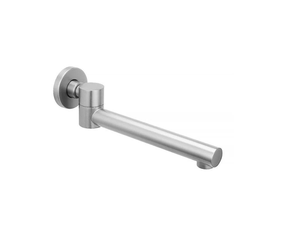 Round  Bathtub/Basin Swivel Wall Spout - Available in 4 colours