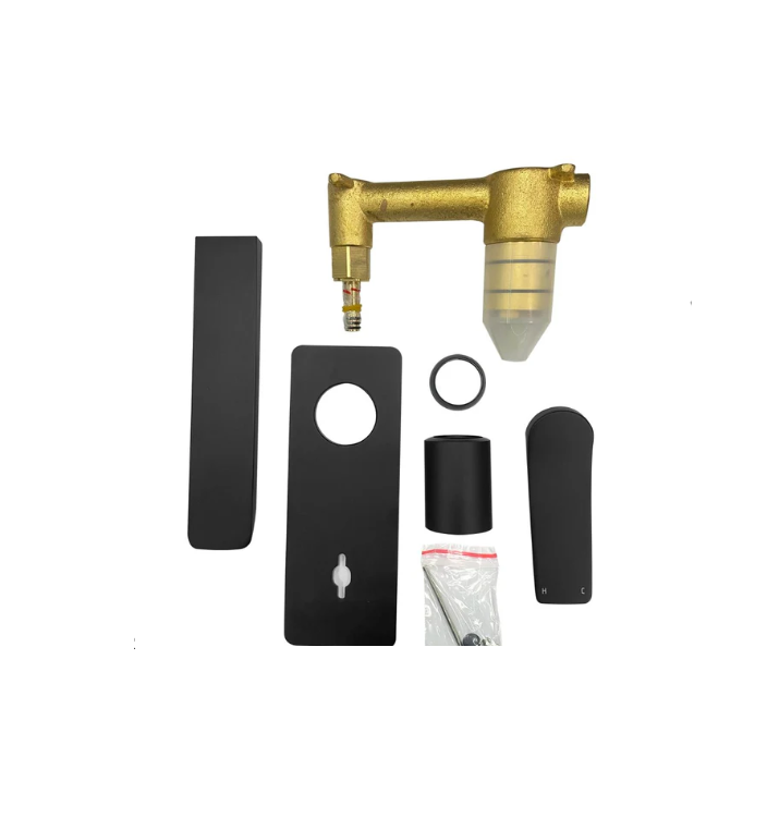 RUSH Wall Combination Mixer and Spout - Available in 4 colours