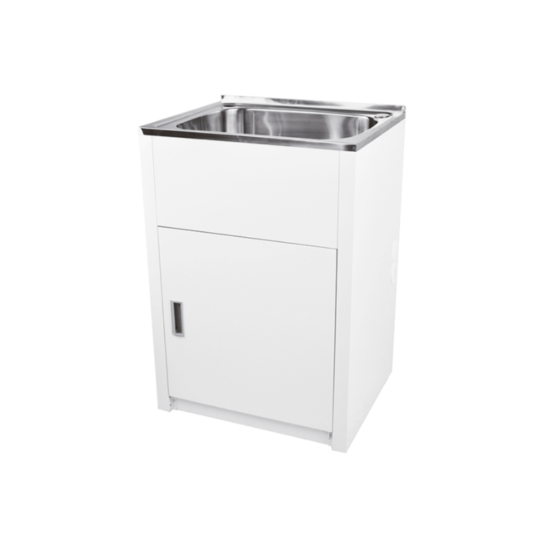 LAVASSA 35L Laundry Trough and Cabinet 555x455x870mm