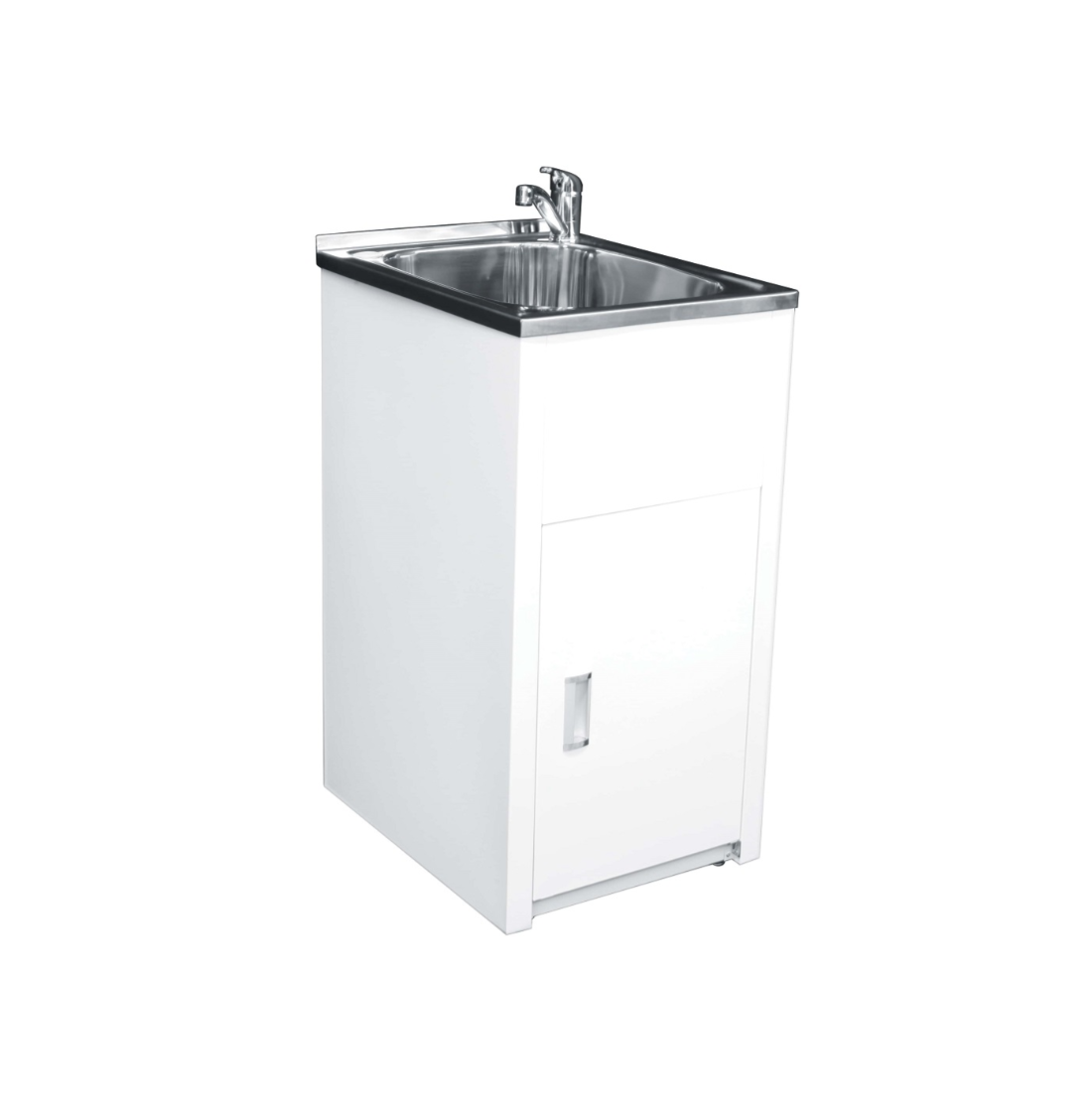 LAVASSA 35L Laundry Trough and Cabinet 455x555x870mm