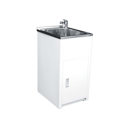 LAVASSA 35L Laundry Trough and Cabinet 455x555x870mm