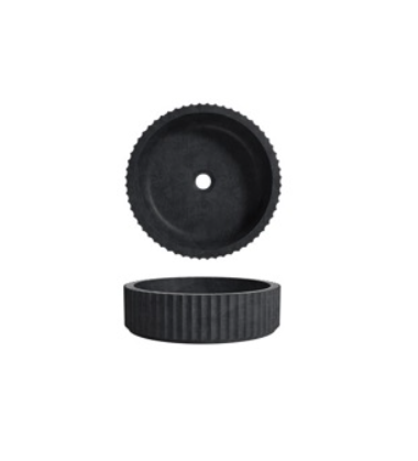 PIAZA Above Counter Basin 400x400x110mm Terrazzo