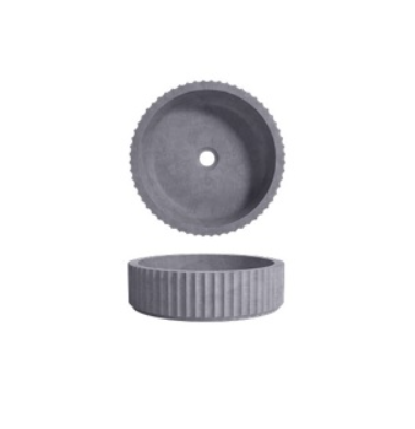 PIAZA Above Counter Basin 400x400x110mm Terrazzo