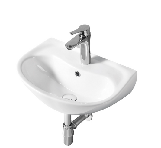 MOBI Wall Basin 505x355x185mm Gloss White